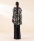 Women's Unstitched Lawn Printed Black 2 Piece Suit